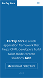 Mobile Screenshot of farcrycore.org